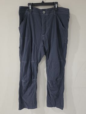 Kuhl Renegade Men's Hiking Cargo Pants 34x30 Gray Stretch Nylon Outdoor